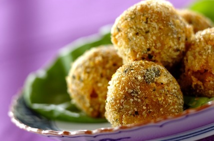 スパイシーカボチャコロッケ