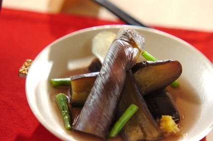 長ナスの含め煮