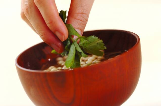 天かす入りにゅうめんの作り方の手順3