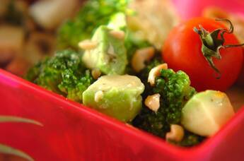 アボカドのグリーンサラダ