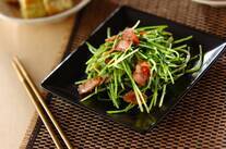 手軽でヘルシー 豆苗のオイスター炒め コスパ最強 by杉本 亜希子さん