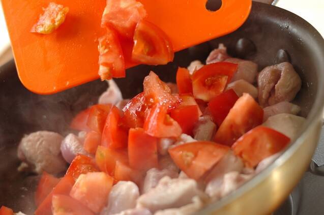 鶏のミークアン（ベトナム風麺料理）の作り方の手順6