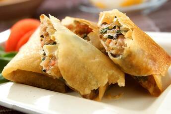 中華の基本！パリッと春雨入り春巻き