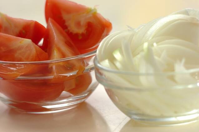 鶏とナスのみそカレーの作り方の手順2