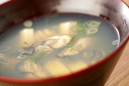 カキのお吸い物