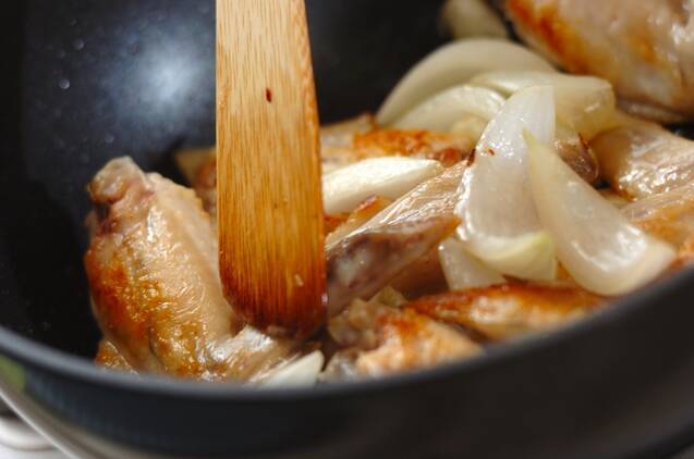 手羽先と野菜のスープ煮の作り方の手順3