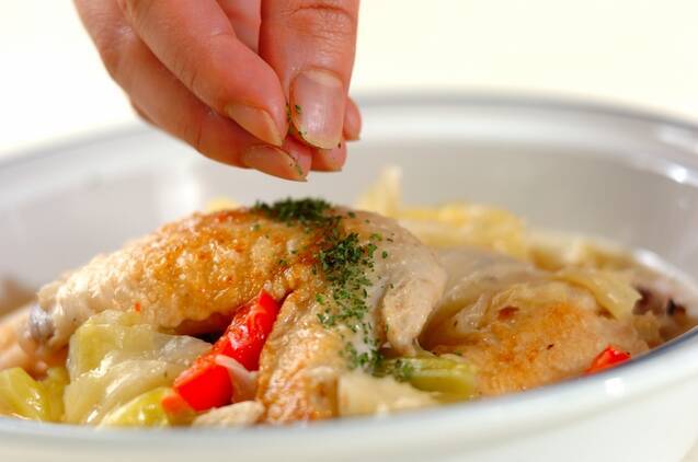 手羽先と野菜のスープ煮の作り方の手順5