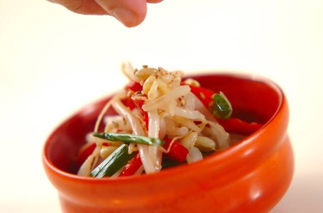 モヤシの和え物の作り方の手順7