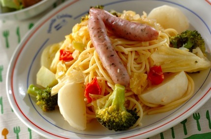 菜園風スパゲティー