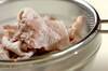 豚しゃぶのオクラソースがけの作り方の手順1