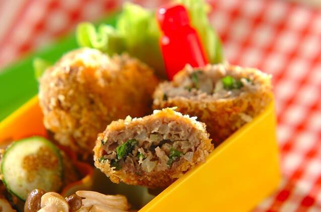 大葉たっぷりメンチカツ