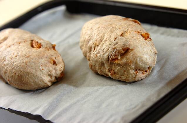 イチジクとチーズのライ麦パンの作り方の手順7