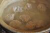 鶏つみれとカブのおかゆの作り方の手順5