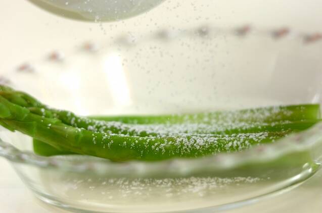 アスパラサンドバーグの作り方の手順1