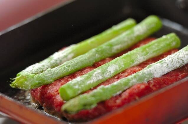 アスパラサンドバーグの作り方の手順3