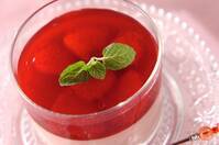 イチゴのヴィーガン2層ムース