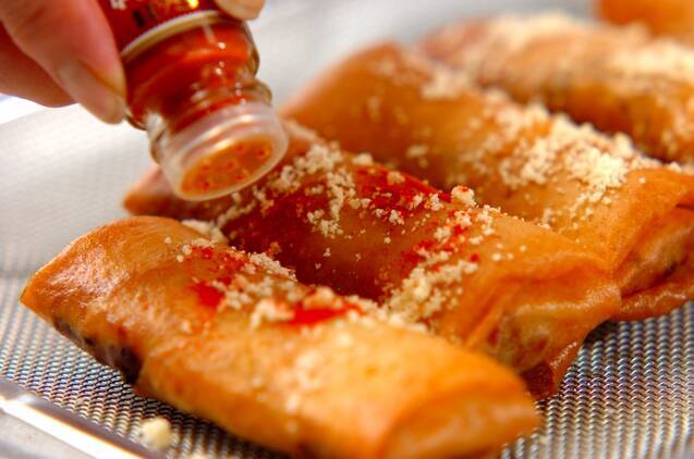 ボロネーゼで春巻き 具材を変えてアレンジ！by保田 美幸の作り方の手順5