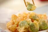 ソラ豆とタケノコの天ぷらの作り方3