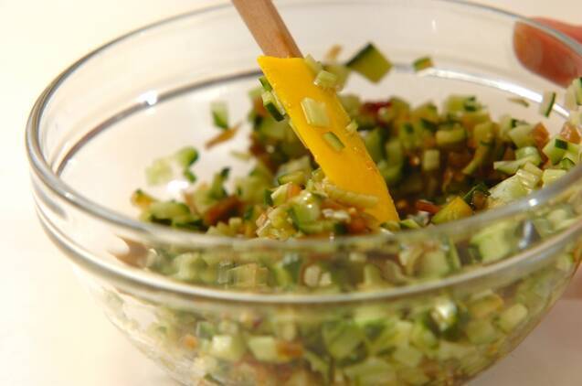 中華風冷奴の作り方の手順2