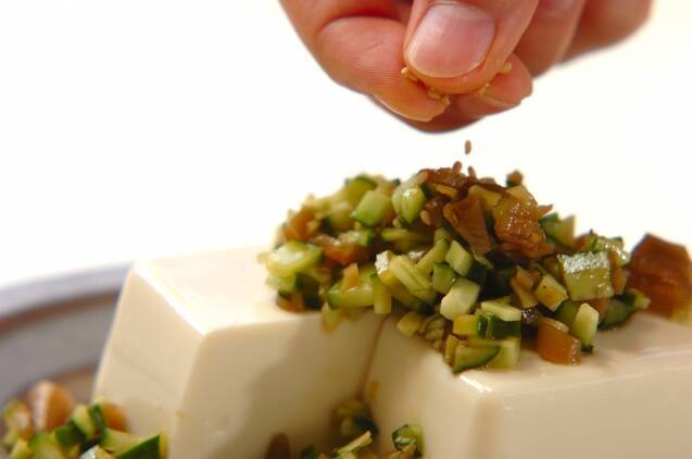 中華風冷奴の作り方の手順3