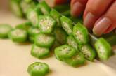 オクラの小鉢の作り方2