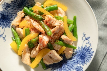 鶏むね肉のやみつきさっぱり和え