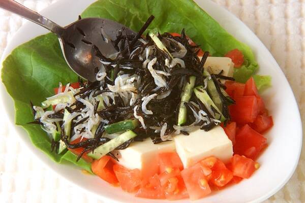 豆腐とトマトのサラダの作り方の手順5