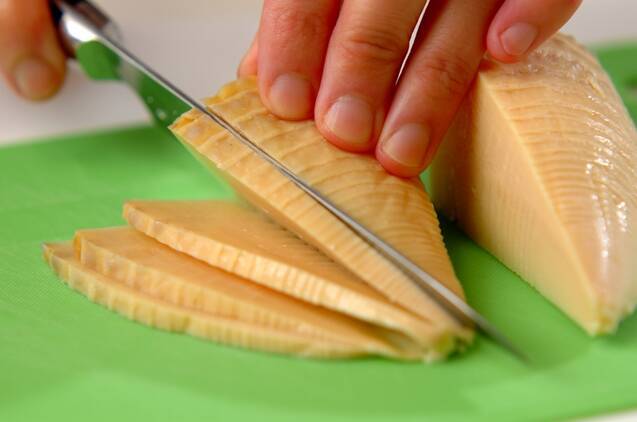 春野菜たっぷり炊き込みご飯の作り方の手順3