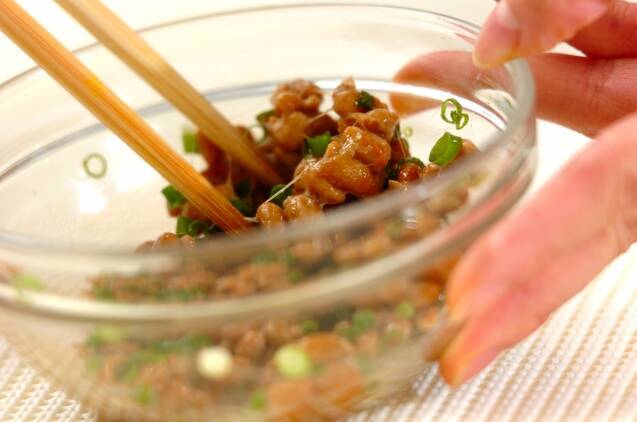 揚げない！納豆春巻きの作り方の手順1