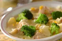 コーンクリームシチュー