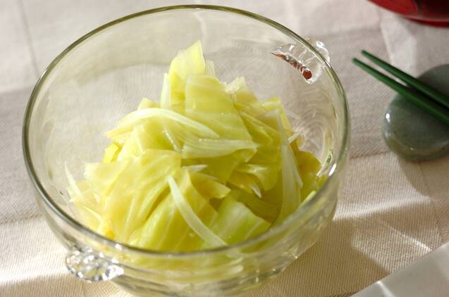 キャベツのマリネ