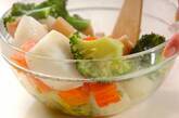 蒸し野菜のホットサラダの作り方4