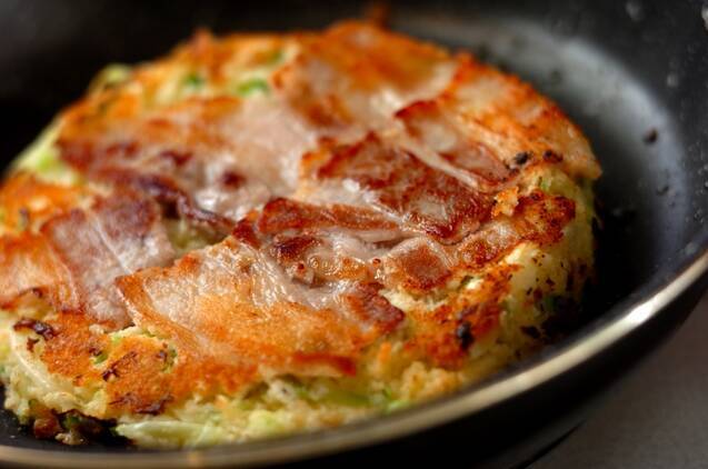 低糖質おから入りお好み焼き（糖質13.8g）の作り方の手順4