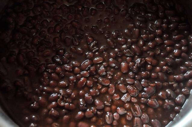 黒糖小豆かんの作り方の手順3