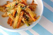 セロリのきんぴら