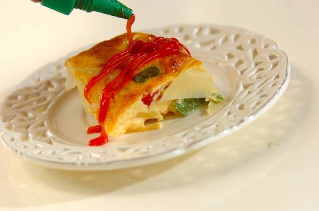 カラフルオムレツの作り方の手順13
