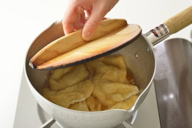 肉のせいなり寿司の作り方の手順7