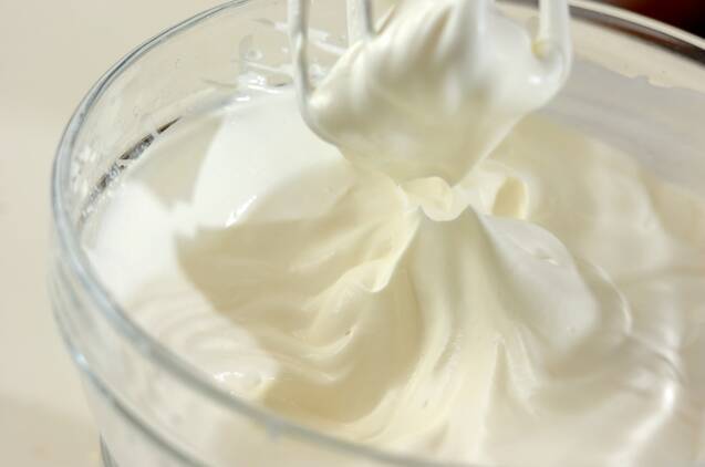 オンブルケーキ(グラデーションケーキ)の作り方の手順1