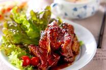 調味料２つだけ！とろっとジューシー甘辛スペアリブ煮