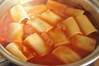 モッチリ食感のパッケリと濃厚ソースのボンゴレロッソの作り方の手順4