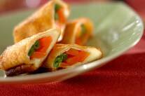 油揚げの野菜巻き