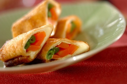 油揚げの野菜巻き