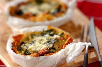 クロワッサンのキッシュ