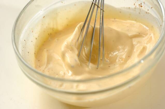 クロワッサンのキッシュの作り方の手順3