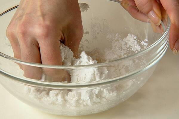 白玉のさっぱりデザートの作り方の手順1