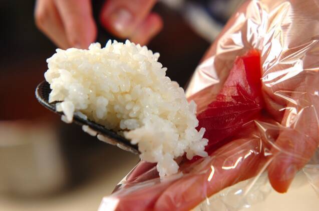 4種の華やか手まり寿司の作り方の手順5