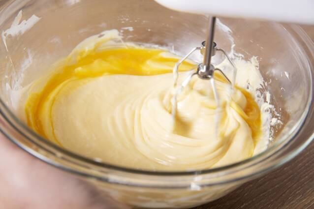 しっとり濃厚！脳みそWチーズケーキの作り方の手順4