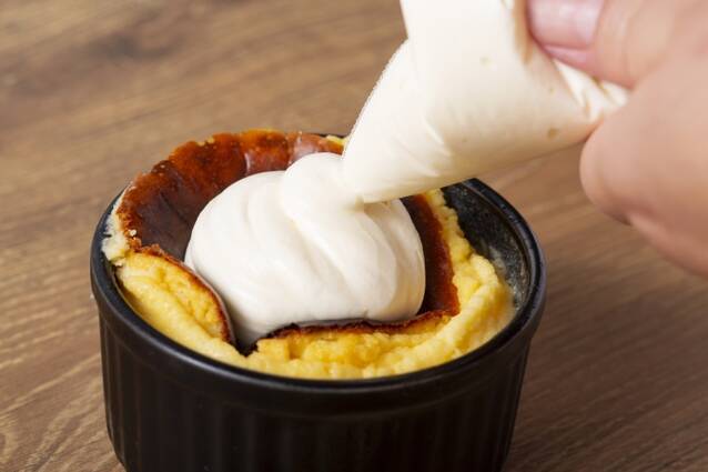 しっとり濃厚！脳みそWチーズケーキの作り方の手順10