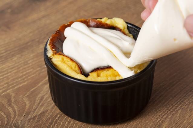 しっとり濃厚！脳みそWチーズケーキの作り方の手順10