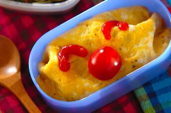 プチトマトオムライス